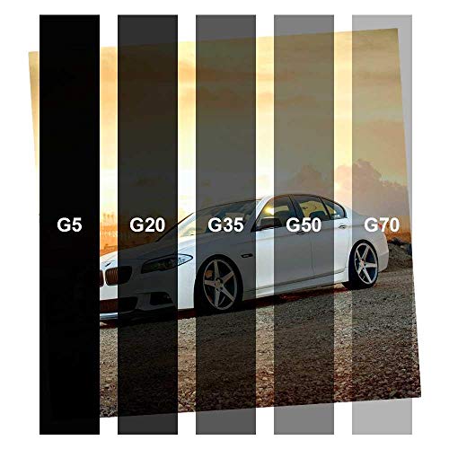 Insulfilm Automotivo G5 Grafite Fundo Preto Tintado 15m World Film