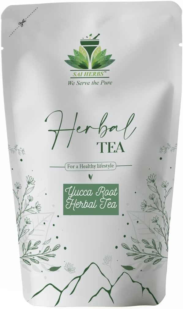 SAI HERBS Yucca Root Herbal Tea - Yucca Filimentosa - Luxury Tea - Pure & Natural (250 Grams)