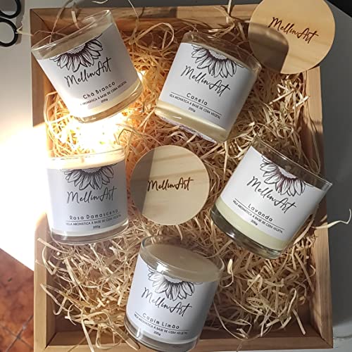 Vela Aromática Perfumada | Lavanda 200g