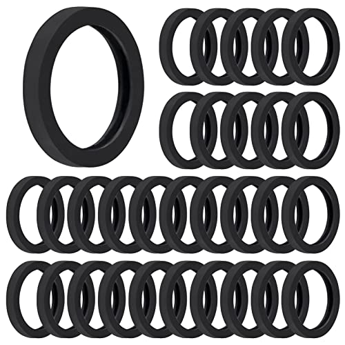 30Pcs Gas Can Spout Gaskets Rubber Ring Can Gaskets Fuel Washer Seals Spout Gasket Sealing Rings Replacement Gas Gaskets Compatible With Most Gas Can Spout #TOP4