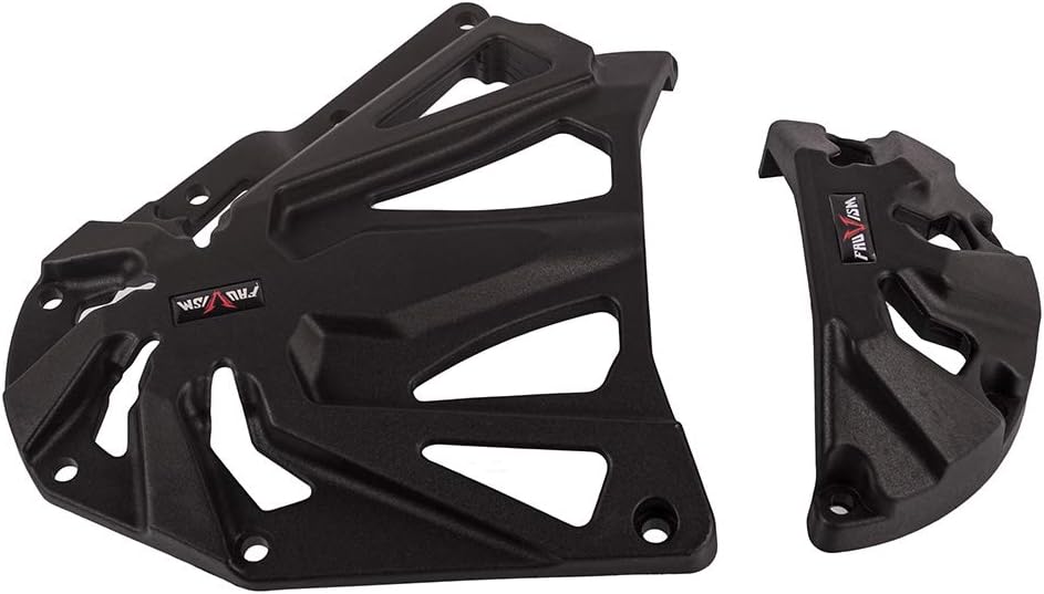 Motorcycle Engine Case Guard Crash Sliders Nylon Engine Protective Cover Set for Suzuki GSX-R1000 2009-2016 (Black)
