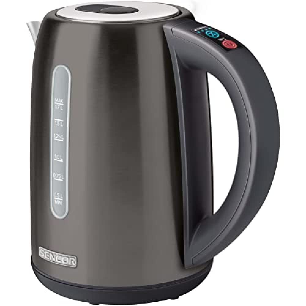 Bouilloire Électrique à Température Variable Sencor 1.7 L Noir SWK 7708BK
