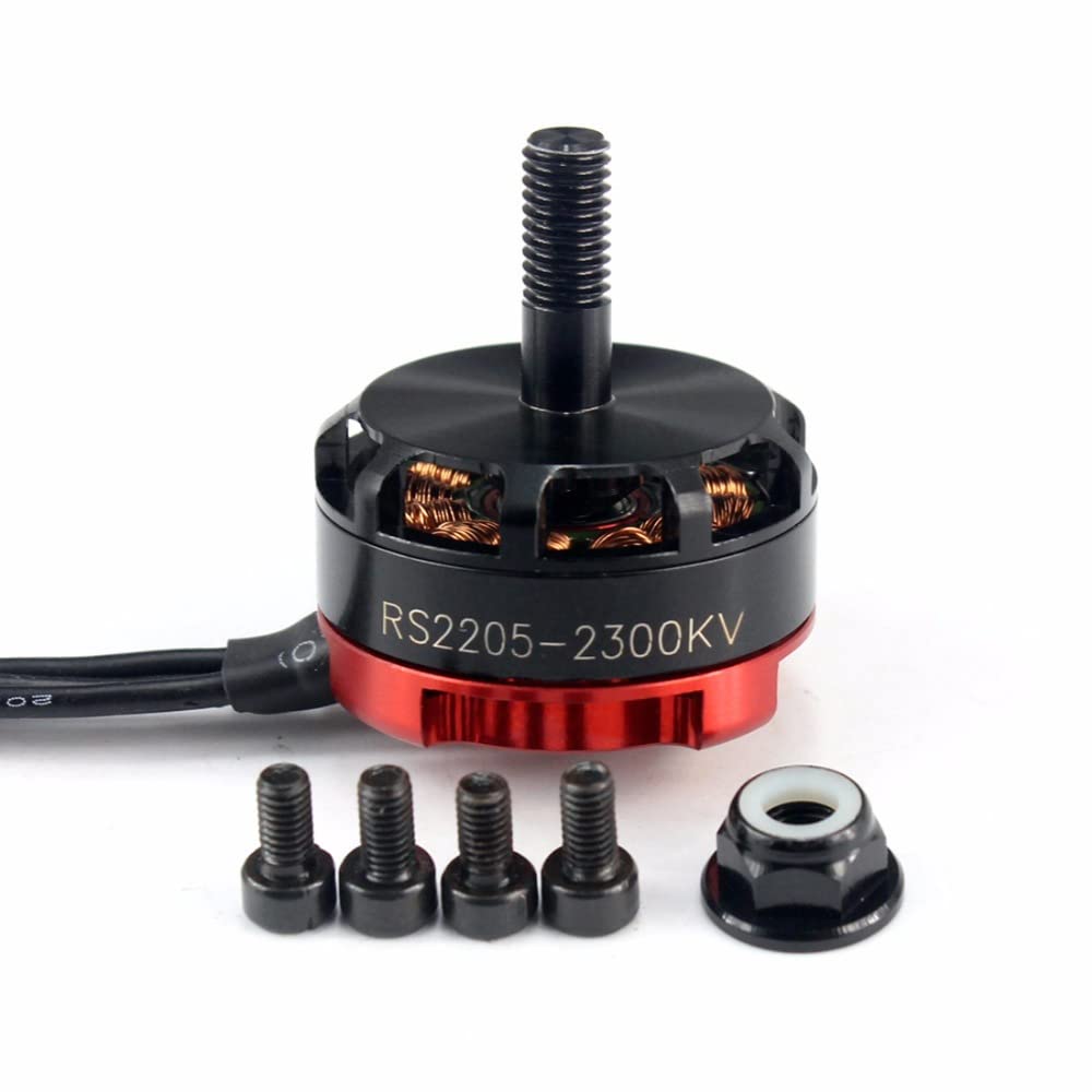 QWinOut RS2205 2300kv RC Racing Drone Motors CW CCW Motore Motore per fai da te Quadcopter FPV RC Aircraft Ricambio (2 pz CCW+2 pz)