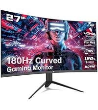 Amazon.com: KTC 27 inch Gaming Monitor, 1440P Curved Monitor