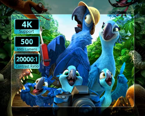 4K Support Android Tv 10.0 Projector 5G Wifi Bluetooth Native 1080P, Cibest Full-Sealed Optical Engine Home Movie Fhd Projector With Netflix/Prime Video Built-In, 8000+ Apps, Autofocus, Stereo Sound #TOP1