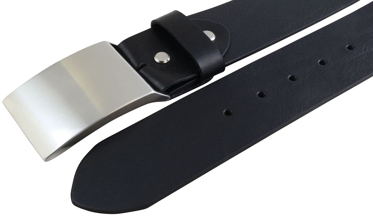 BELTINGER Gürtel aus Vollrindleder 5,0 cm | Jeans-Gürtel für Herren 50mm | Jeansgürtel mit Koppel