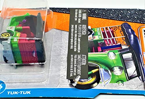 Matchbox 2017 MBX City Tuk-Tuk Thailand Taxi miniatura 3