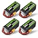 Produktbild OVONIC 6s Lipo Akku 22.2V 1300mAh 100C XT60 Stecker Lipo Batterie Zellen für FPV RC Flugzeug Auto Evader BX Quadcopter Hubschrauber LKW Boot (4 Stück)