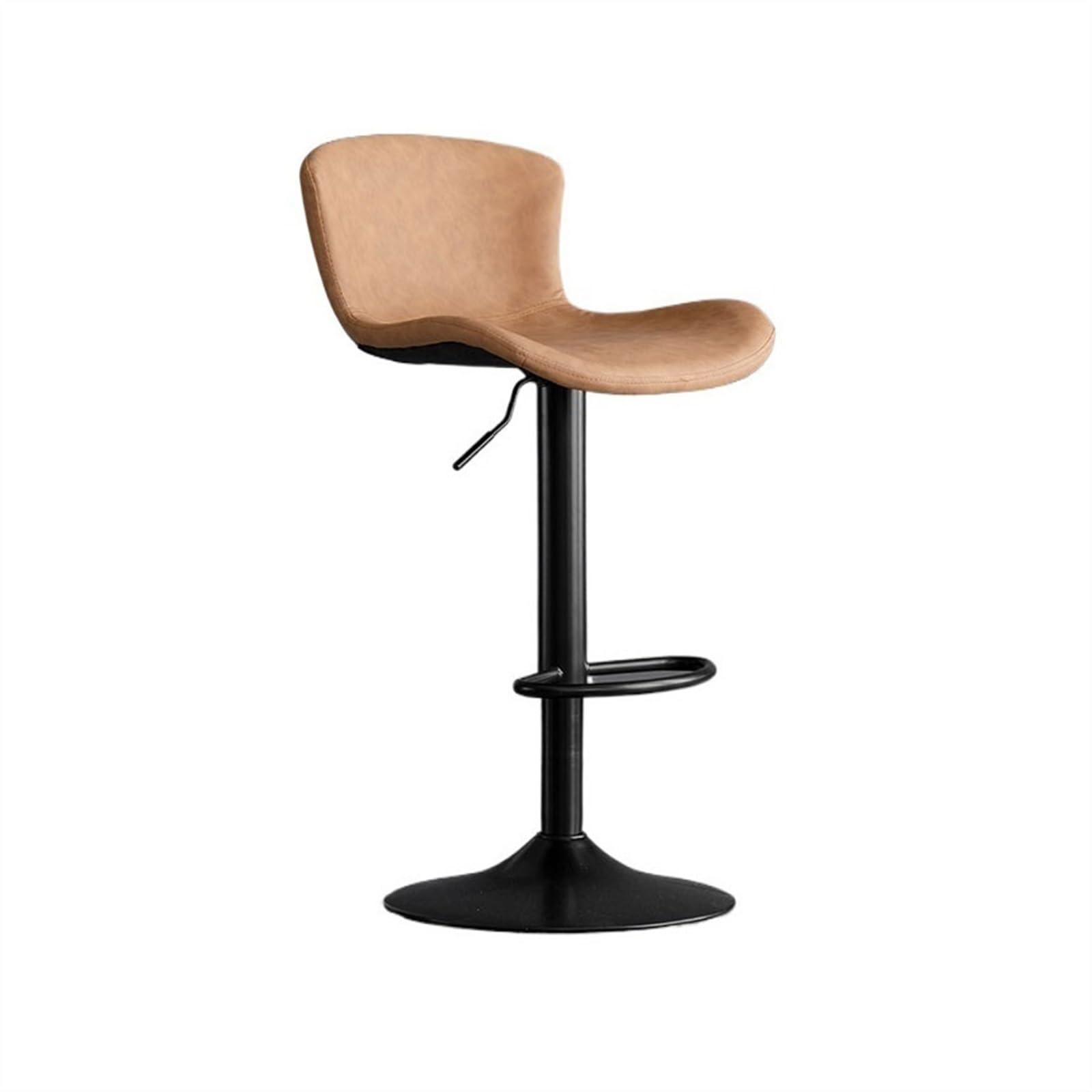 Eines D Home Bar Furniture (60-80Cm) Fashion Lift Simple Bar Stool Modern Househol High Stool Light Luxury Backrest Iron Swivel Chair Counter Barstool(D)