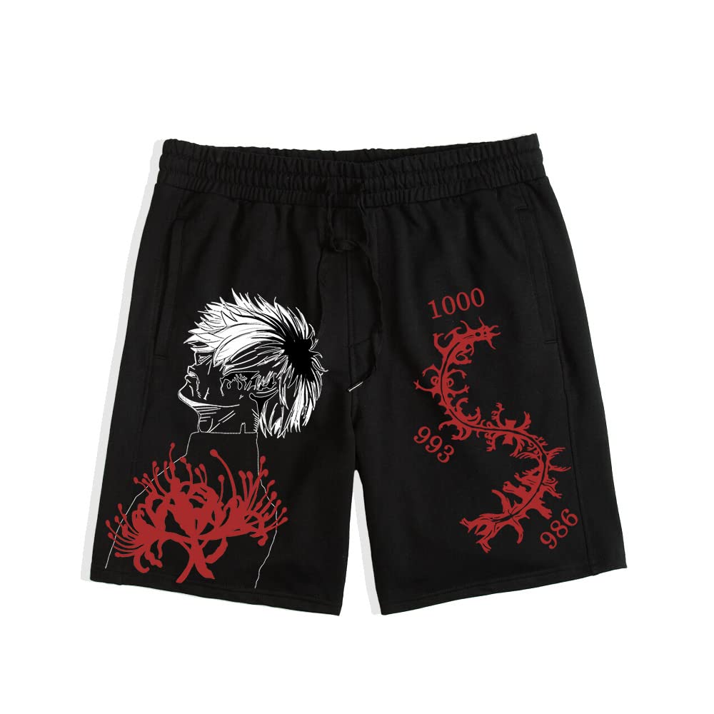 MOKOMOKO Kaneki Ken Shorts | Tokyo Ghoul Anime | Unisex Regular Fit