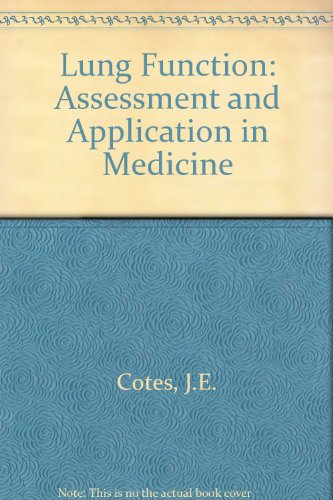 Lung Function: Assessment and Application in Medicine