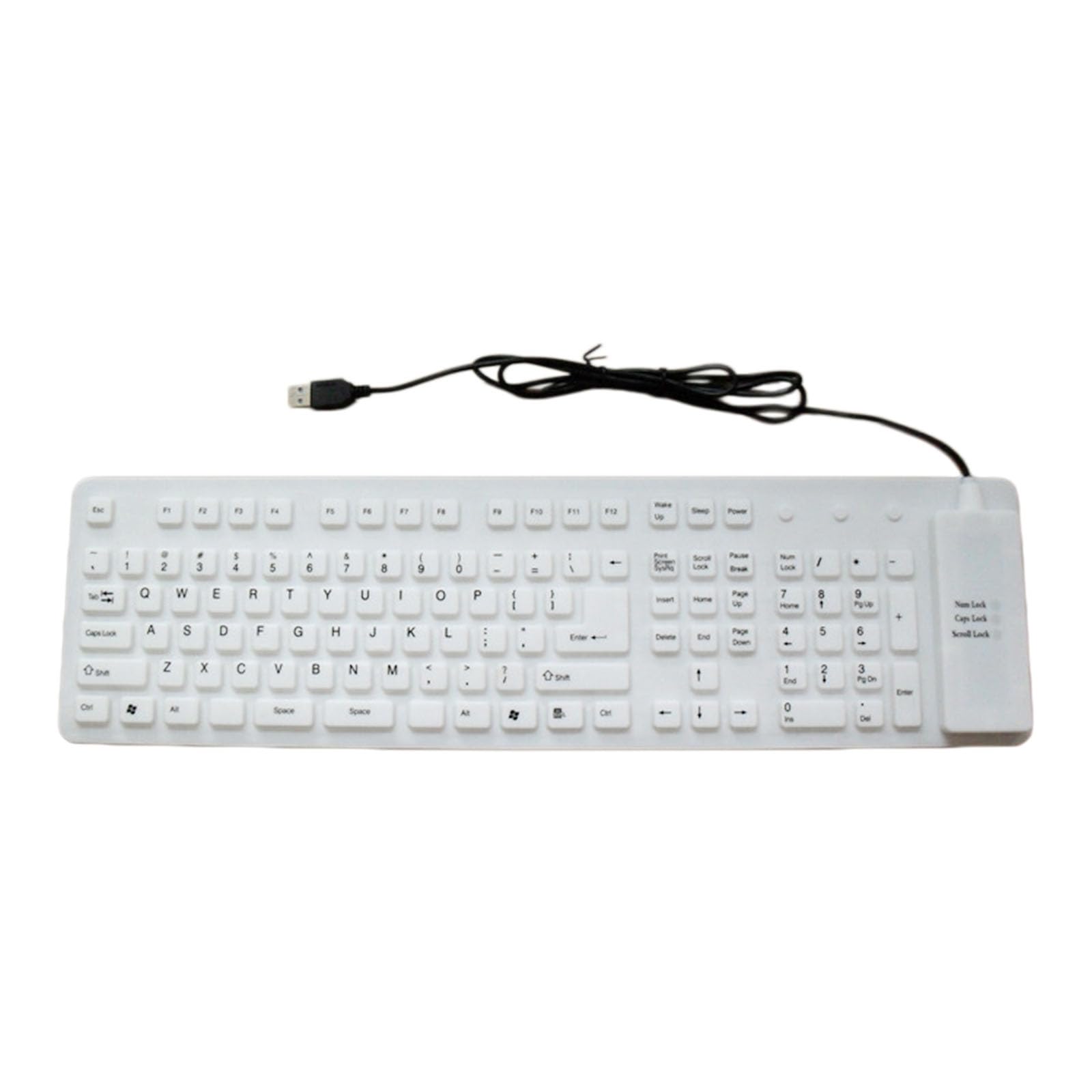 Câble USB pliable silicone flexible pour ordinateur portable PC - 7