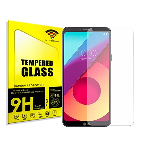 actecom® Protector DE Pantalla para LG Q6 Cristal Vidrio Templado