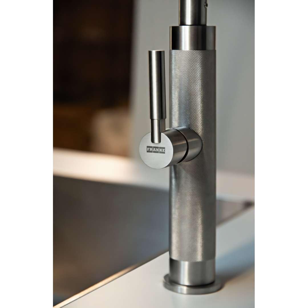 Franke 115.0711.554, Grifo de cocina Mythos Masterpiece pull-out spray, Stainless steel