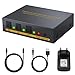 Produktbild eSynic Audio Konverter Digital zu Analog Decoder mit 3 Port Optische TOSLINK SPDIF Switch Toslink L/R RCA 3,5 mm Stereo Audio