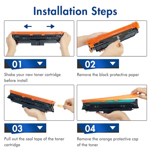 220A 220X MFP 4302dw Toner Kompatibel f ü r HP 220A 220X Toner Set für HP Color LaserJet Pro MFP 4302fdw 4202dw 4302dw 4202dn 4302fdn Schwarz Cyan Gelb Magenta,W2200A W2201A W2202A W2203A