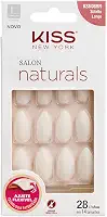Kiss New York Unha Salon Natural Longo Stiletto