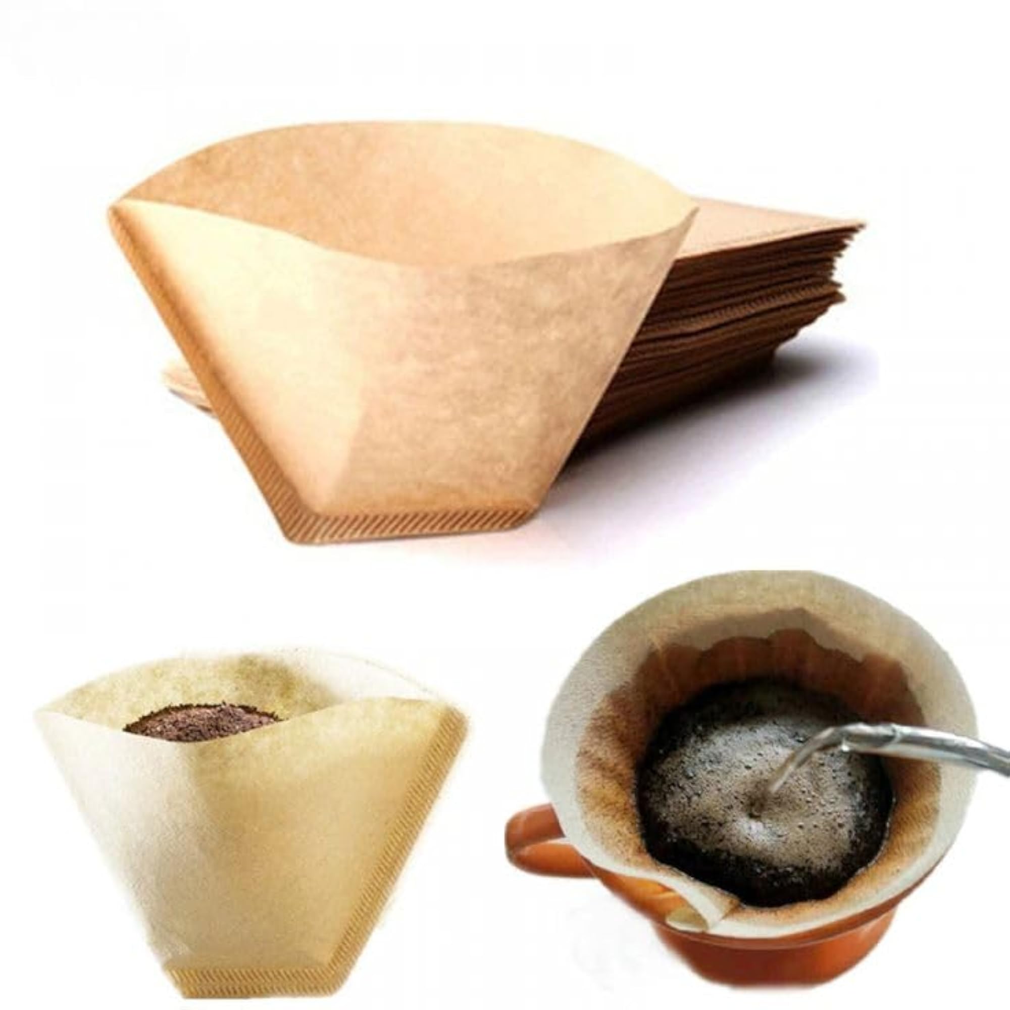 Coffee Filter Papers Pack of 40 for Melitta & Hario