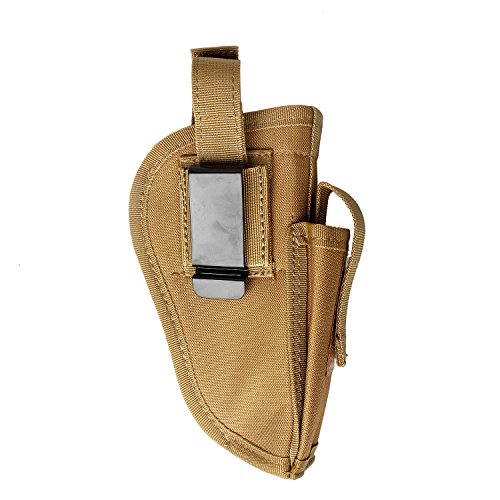 Funda pistola cinturón militar universal porta cargadores