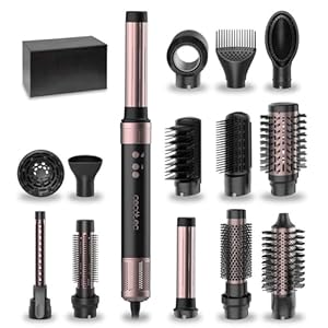 Brosse Soufflante Multifonctions Noir CeramicCare 14-en-1 by Cecotec