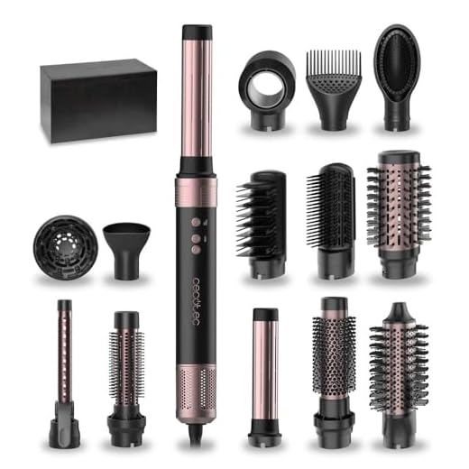 Cecotec Spazzola lisciante da viaggio InstantCare 400 Travel Brush, Rivestimento in ceramica, Temperatura massima 190º, Liscia senza togliere volume, Cavo 360º, Indicatori LED