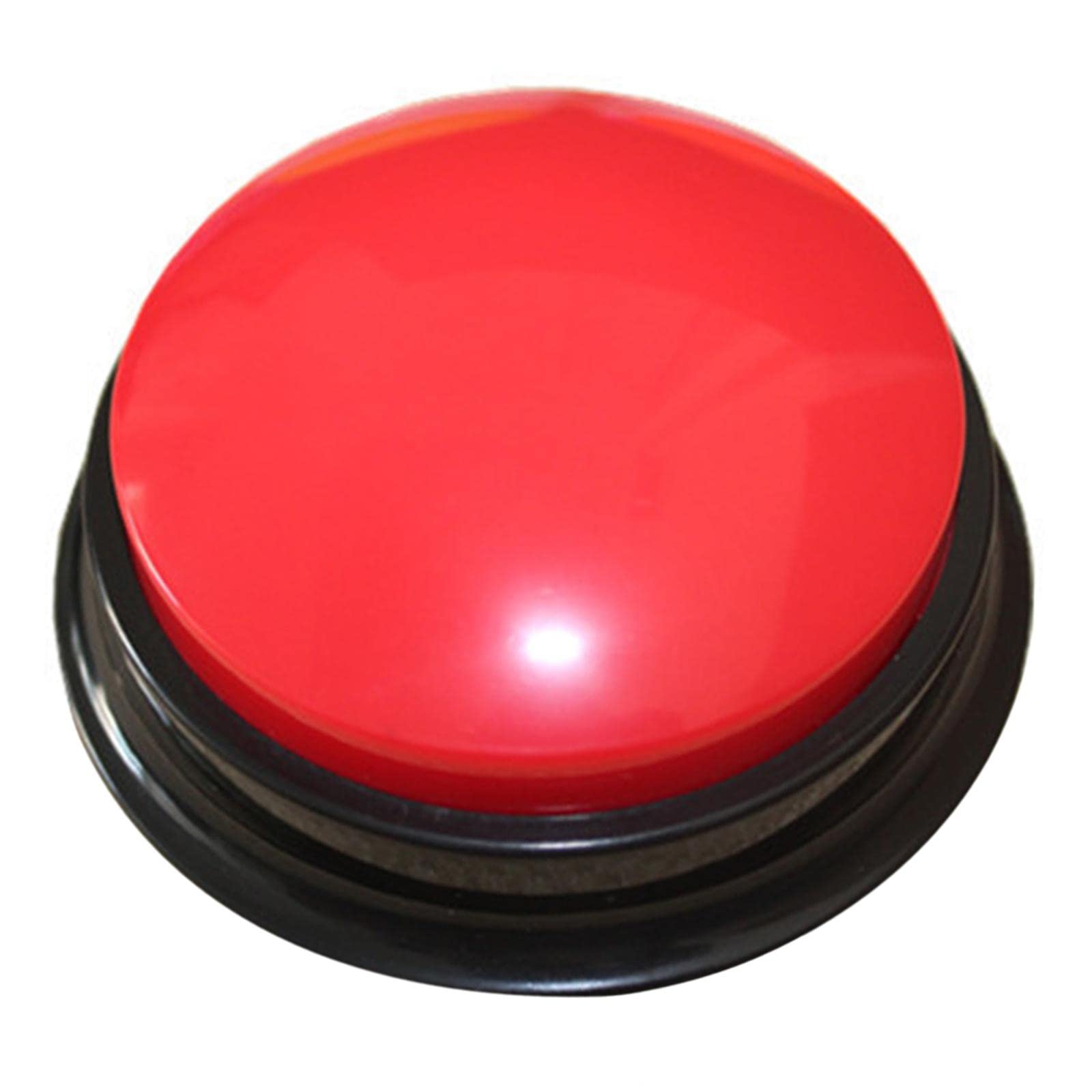 UJEAVETTE® Funny Recordable Talking Button Answer Buzzers for Party Favor Red