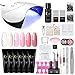 Produktbild Saint-Acior Nagelverlängerung uv Gel Set Schnell Aufbau Gel Nagelset 6 Farben Nagel Verlängerung Starterset für Nagel Design Quick Extension Building Builder Gel