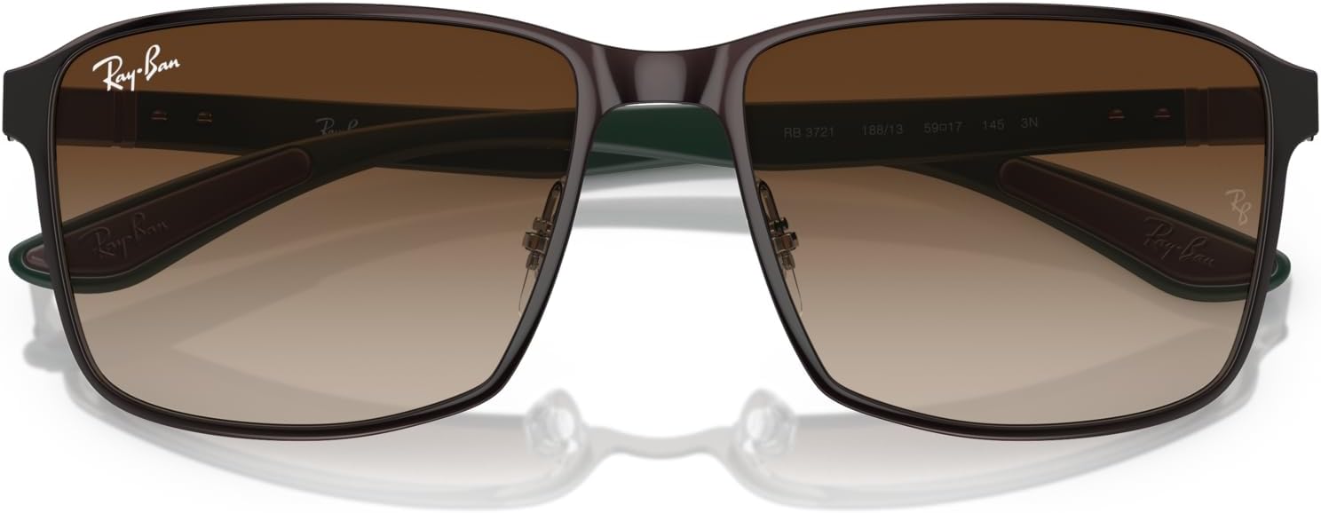 Ray-Ban Unisex Rb3721 Square Sunglasses
