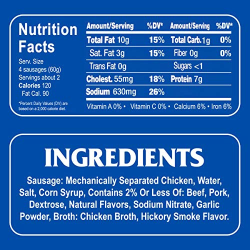 Armour Star Vienna Sausage, Smoked, Canned Sausage, 4.6 OZ (Pack of 24) - Thumbnail 2