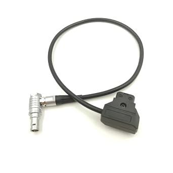 D-Tap to FGG 0B 7pin Cable for TTA Nucleus-M WLC-T03 Wireless Follow Focus Lens Control Nuceus M Power CableElbow Plug Cable,150cm