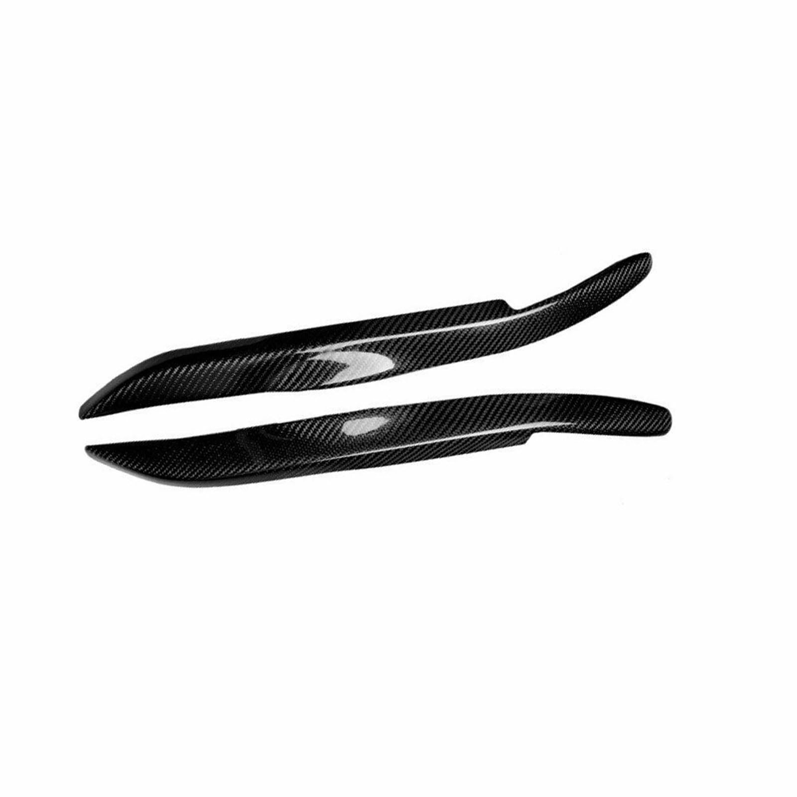 2 sztuki włókna węglowego, naklejka na reflektor, osłona reflektora, osłona brwi, Compatible With Subaru, Legacy 2006-2007-2008