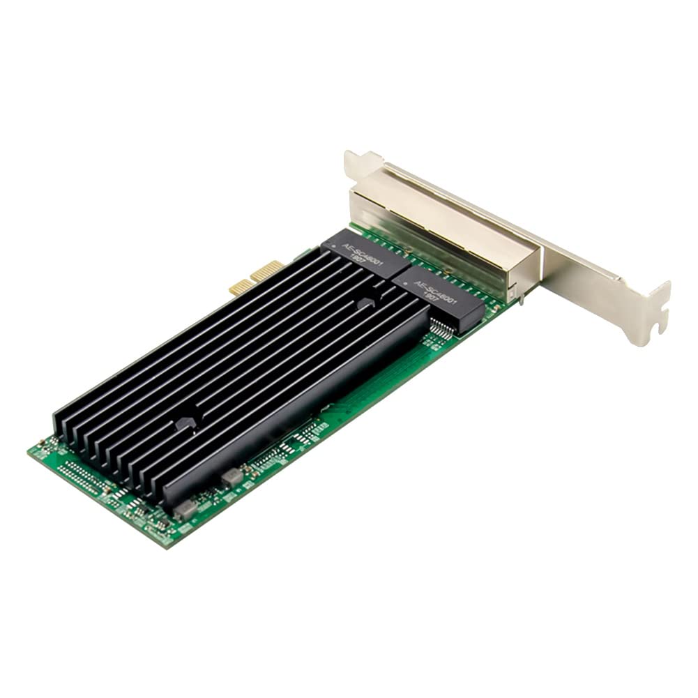 Scheda di rete Gigabit Quad Port 1X PCIe X1 82576 RJ45 Server