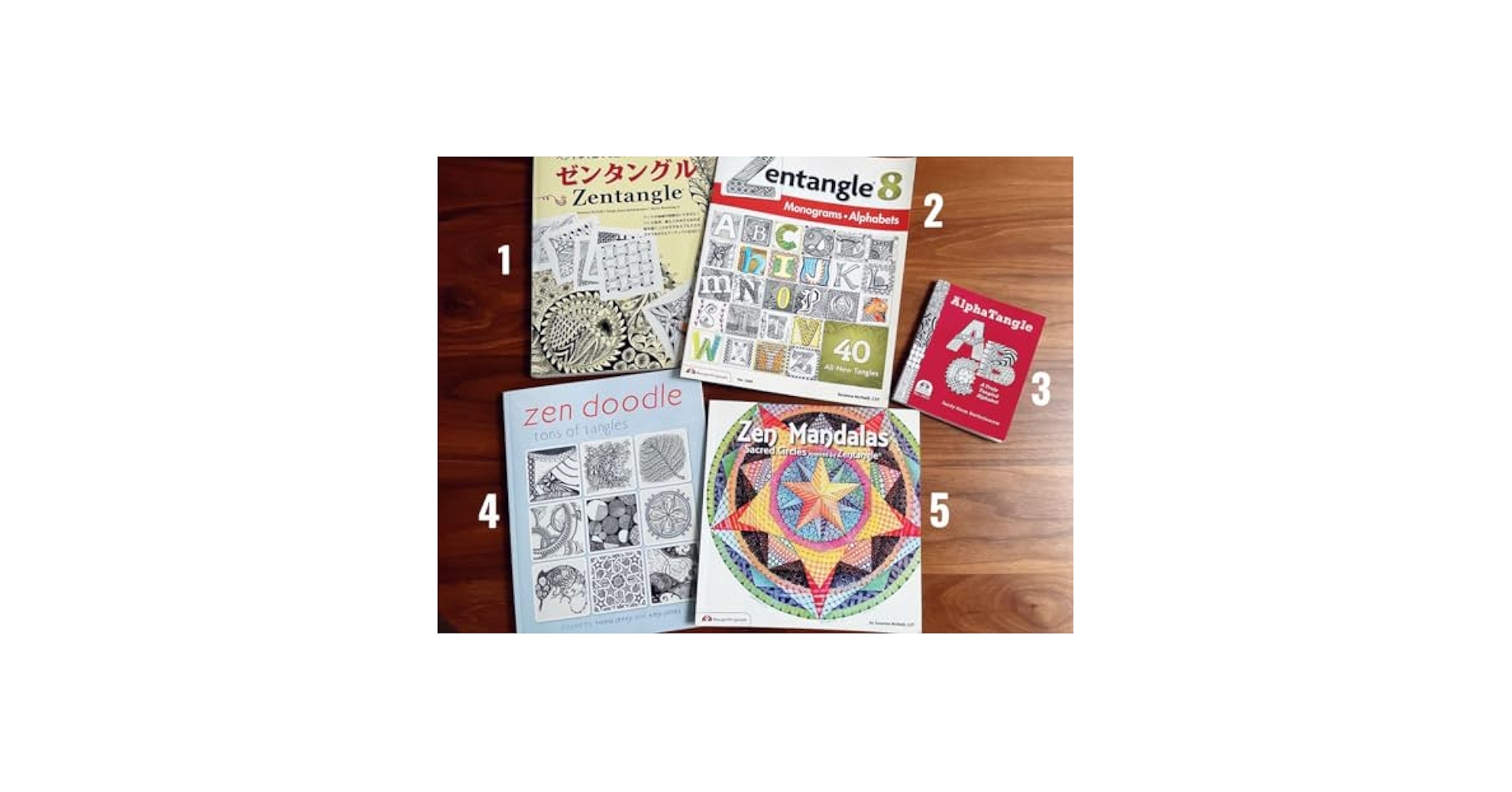 Zentangle ゼンタングル本セット zen doodle zentanglelovers #ゼンタングル #Zentangle #zentangleart