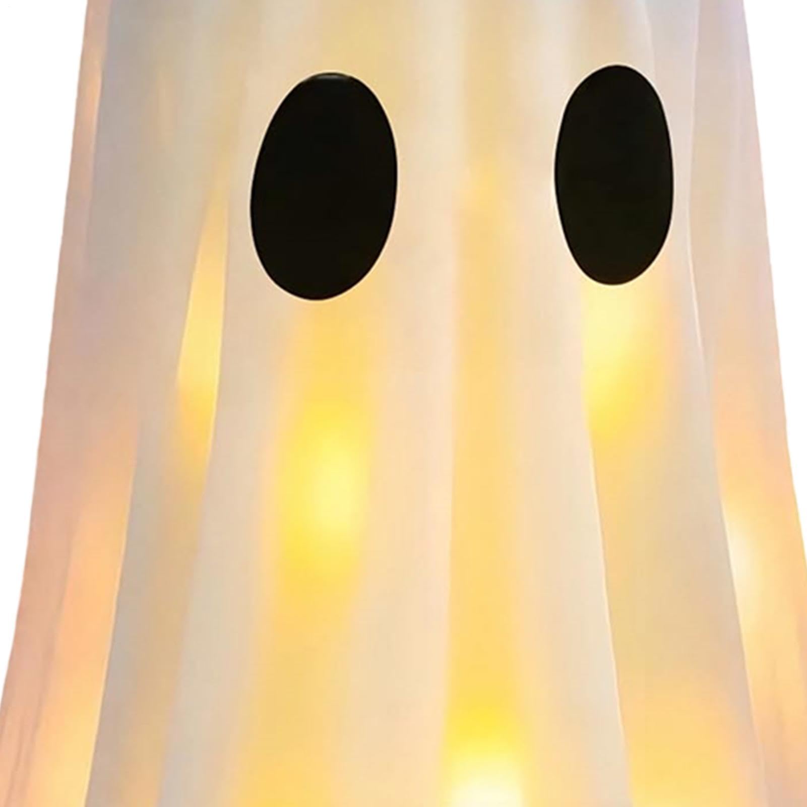 Zewnętrzny Na Cukierki Z Duchem Dekoracja Halloweenowa Duch Z Oświetleniem