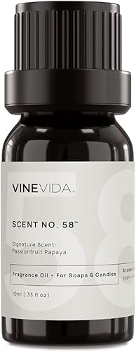 Miniatura 280 de VINEVIDA [4 onzas] Aceite de fragancia de madera de teca de caoba para fabricación de velas y fabricación de jabón, aromas de velas prémium para