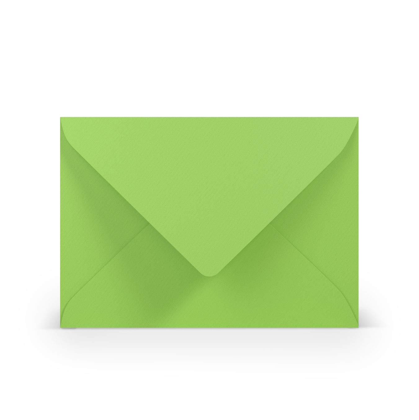 400 buste per lettere, formato DIN B6, 12,5 x 17,6 cm, carta vergata, fodera in carta velina di alta qualità, per Natale e occasioni festive, colore verde chiaro