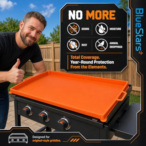 Image of [Upgraded EasyGrip] BlueStars 22 inch Silicone Griddle Cover for Blackstone