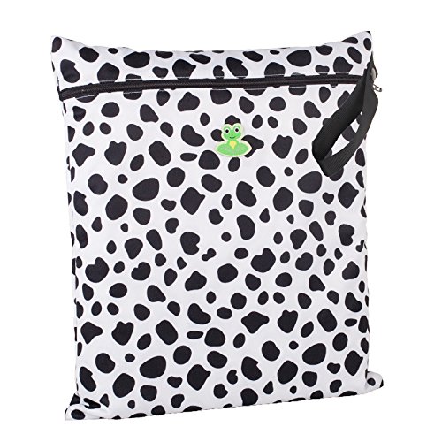 Coquí BabyGO-Fluff Wet Bag (Non-Minky) 13 x 14.75 inches (Moo!!)
