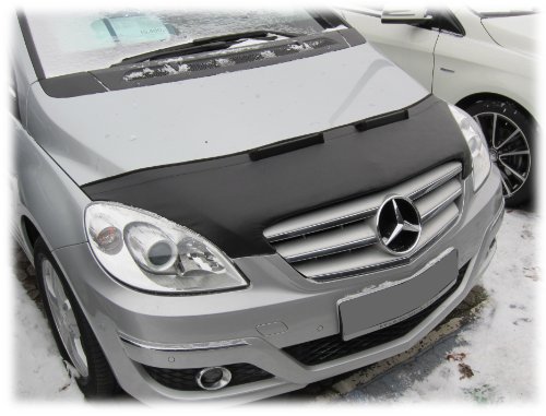Hood Bra Front End Nose Mask Compatible with MB Mercedes B-Class T245 2005-2011 Bonnet Bra STONEGUARD Protector Tuning