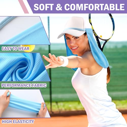 Image of Tatuo Neck Neck Cover for Sun | Adjustable 2 in 1 Face Covering for Outdoor Sports Fishing, UV Protection Gaiter Shield, Unisex Multifunctional