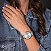 Imagen de Timberland Reloj Analógico para Mujeres de Cuarzo con Correa en Acero Inoxidable TDWLG0030101