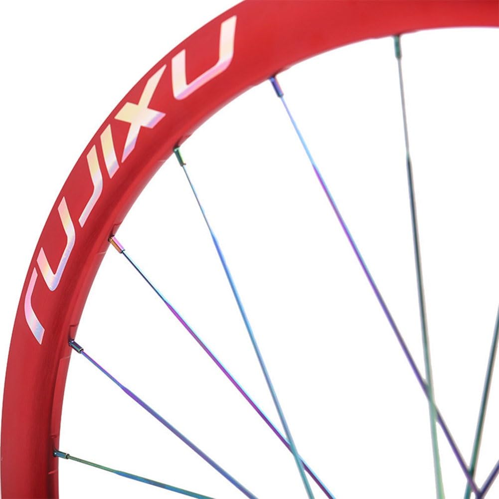 26 27.5 29'' MTB-Rad Zentralverschluss Scheibenbremse Steckachse Felge Aus Aluminiumlegierung Vorne Und Hinten Radsatz 8/9/10/11 Gang Kassettenfreilauf 24 Löcher ( Color : Red 110*15/148*12mm , Size :