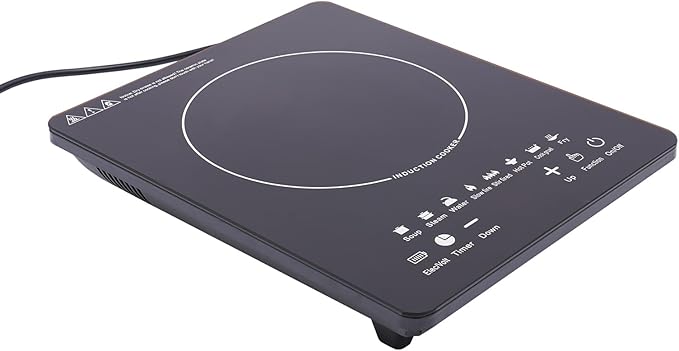 Estufa Vitrocerámica 1 Puesto 28x35 cm De piso 110V miniatura 6