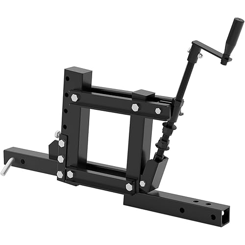 ATV/UTV Tractor 1-Point Lift,Manual Implement Lift, for Agricultural Implements Like Disc Plows, Cultivators, Box Blades and More
