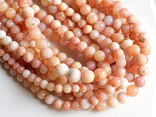 Opale rose naturelle de 7mm-9mm sans traitement pour créations durables