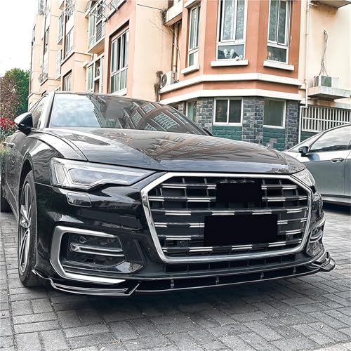 Aileron pare-chocs avant Audi A6 C8 Sline évitez les rayures de bas de caisse - 2