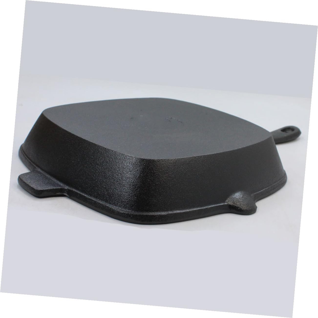 Cast Iron Grill Pan Nonstick Steak Frying Pan for Gas and Electric Stoves Efficient Low-fat Cooking Versatile for Indoor and Outdoor Use