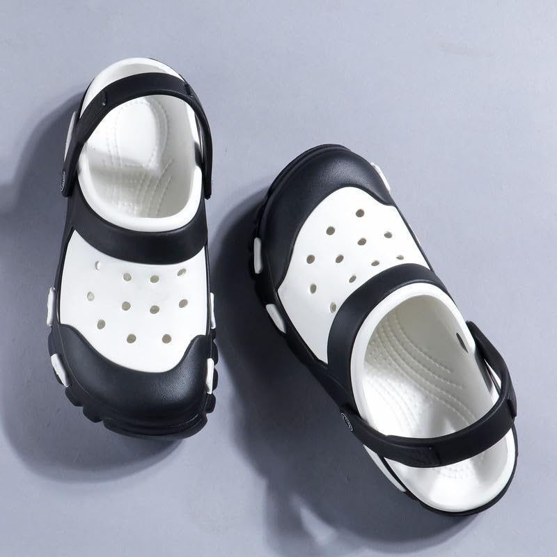 Image of Richmen Super Soft Stylish and Comfortable EVA Anti-Skid Men Sliders with Lightweight Cushioned Footwear Adjustable Back Strap Everyday Use Mules for Boys & Men's Clogs