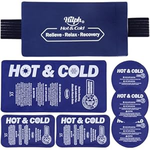 Hilph 6 Pack Gel Hot & Cold Therapy