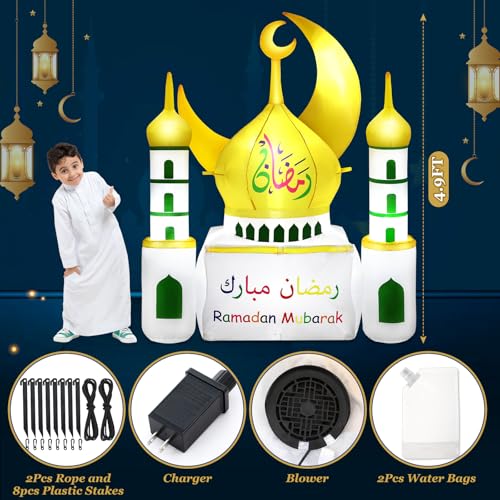 56% Off Leyndo Ramadan Inflatable Decoration with LED Lights